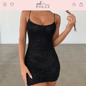 Drop of glint Oh Polly dress